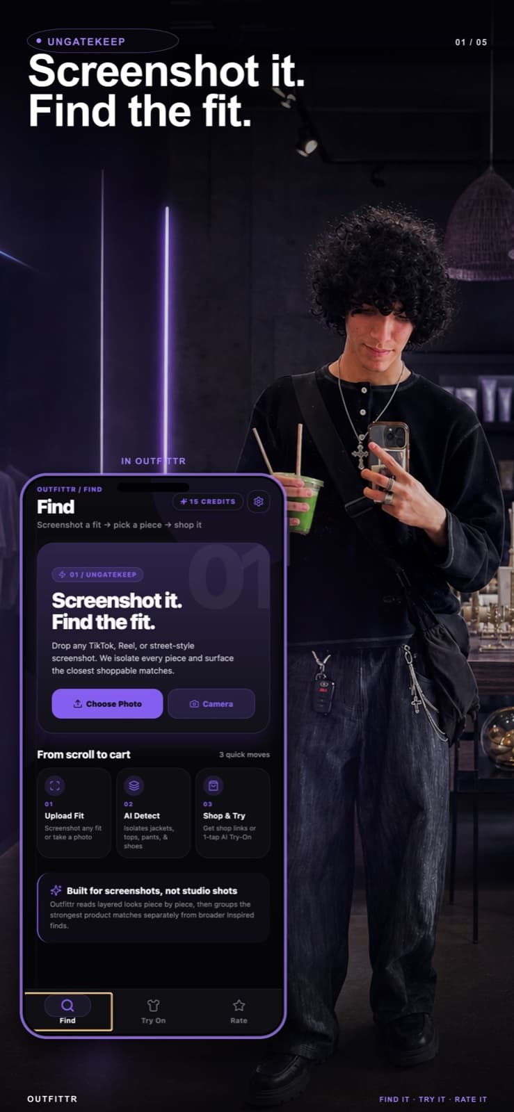 Outfittr — Find any fit
